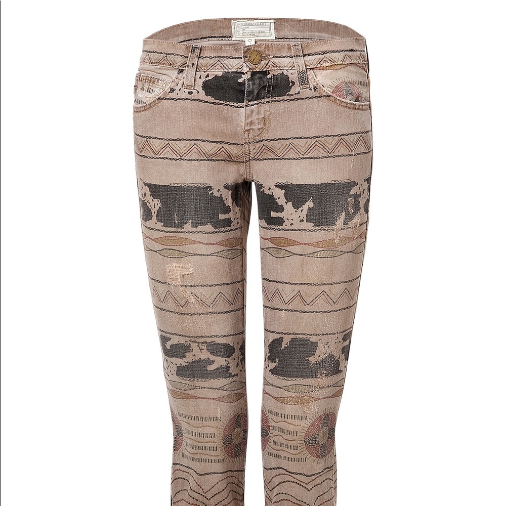 Current/Elliott Vintage Tribal Skinnies